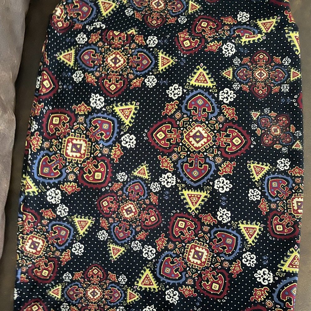 LuLaRoe Pencil Skirt (L)- #115